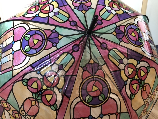 通販でステンドグラスデザインの傘。ネッ_レス17の画像_0